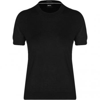 BOSS Fayssiasi Pullover Schwarz Damen S