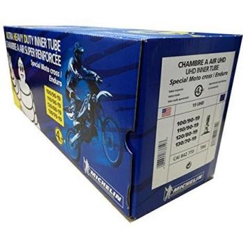 Chambre à air moto 19UHD valve TR4 Michelin Off road