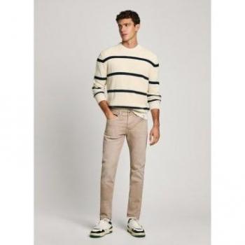 Pepe Jeans Tapered Fit Jeans Beige 33