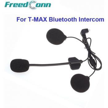 Intercomunicador de Motocicleta FreedConn T-MAX con Cable Duro/Suave