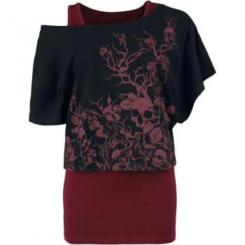 Ensemble T‑Shirt Noir et Bordeaux – Black Premium EMP