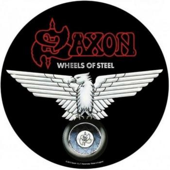 Écusson Saxon Wheels Of Steel Noir Taille Unique