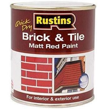 Brick & Tile Paint Matt Red 250ml