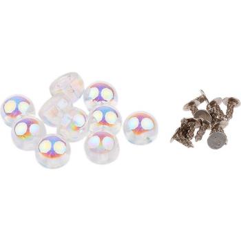 Colored Pearl Rivets for Hat and Bag Decoration