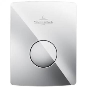 Commande d'urinoir Villeroy und Boch ViConnect en chrome