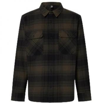 Oakley Polo 90er Plaid – Schwarzes Herrenmodell, S