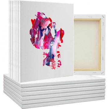Pintura Cuadrada Blanca con Marco de Tablero Multiuso