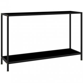 Console Table vidaXL Transparent 120x35x75 cm Tempered Glass