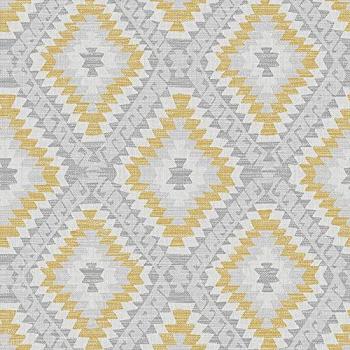 Aztec Patterned Wallpaper