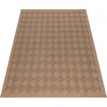Tapis Naturel Graphique Bonte Noir 160x230
