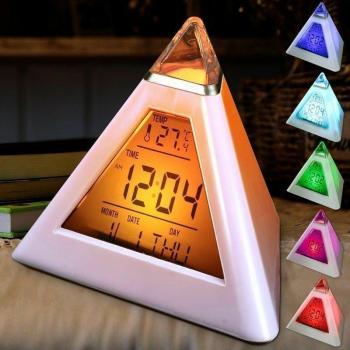 Digital Wall Clock with Night Light