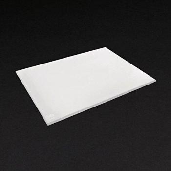 Hygiplas Large Low Density White Cutting Board 10mm