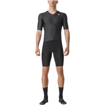 Manga Corta Trisuit Castelli Sanremo Ultra Speed en negro L