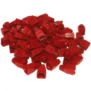 Kenable RJ45 Ethernet Cable Boots Red [100 Pack]