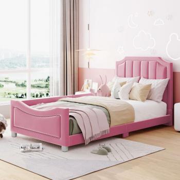 Jn.songs Cama Tapizada para Niños