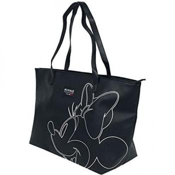 Sac Noir Blanc Mickey Minnie Unisexe