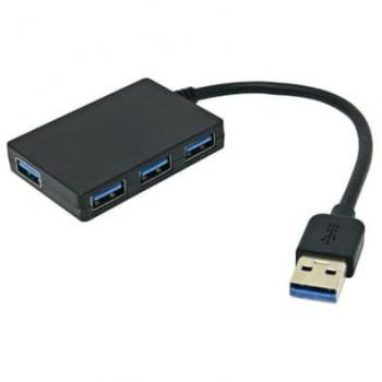 ISNATCH 4‑Porte USB-A Hub con Cavo 0,15 m