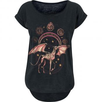 T-Shirt Harry Potter Thestral Nero Donna XXL