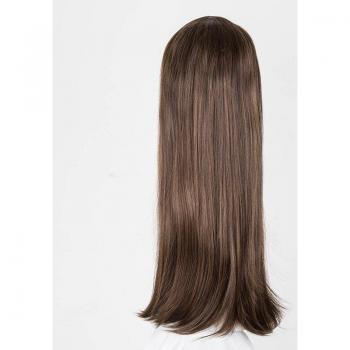 Fei‑Show Peruca de Cabello Sintético Longitud Completa