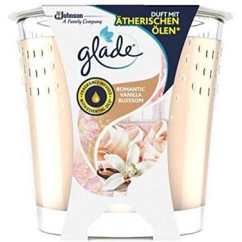 Glade Romantic Vanilla Blossom Kerzen-Set (6x129 g)
