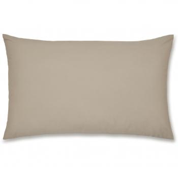 Catherine Lansfield Easy Care Percale Standard Pillowcase Pair Natural
