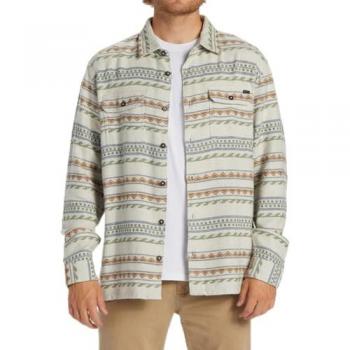 Camicia Marrone Flanella Jacquard Billabong Offshore