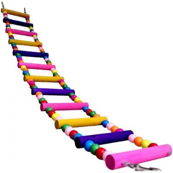 Wooden Parrot Swing Ladder Toy PT0113