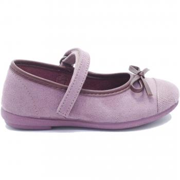 Duvic Girls’ Purple Shiny Mary Janes, 10UK Child