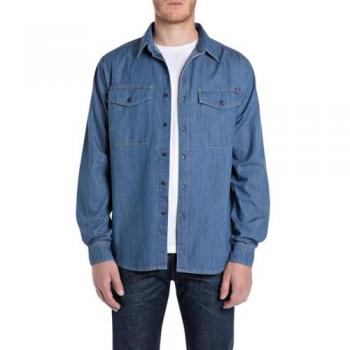 REPLAY Camicia Blu Denim