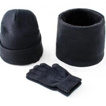 Estilo Gris Luz: Sombrero, Bufanda, Guantes