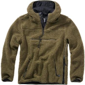 Brandit Teddyfleece Worker Sweatshirt oliv