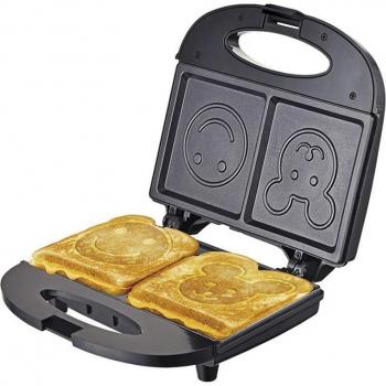 Gofrera Compacta 21,5 × 21,5 cm con Molde de Personajes 750 W