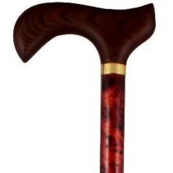 Béquille Extensible Prim Bordeaux Aluminium Gravure