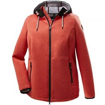 STOY Damen Scuba Anorak mit Kapuze in Rot, Größe 54