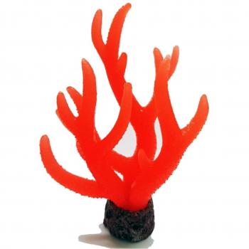 Corallo Silicone Movimento Naturale Rosso Luminoso