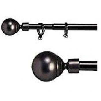 Vorhangstange Schwarz für moderne Räume