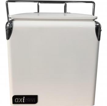 Retro Mini Glacière AXI Blanc