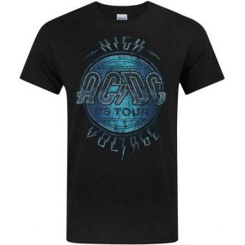 AC/DC Camiseta de Tour Alto Voltaje 75′ para Hombres