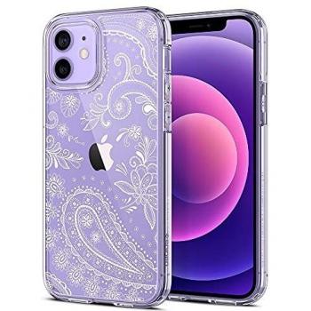 Custodia Protettiva Cicile con Motivo Fiore per iPhone 12 Pro/12