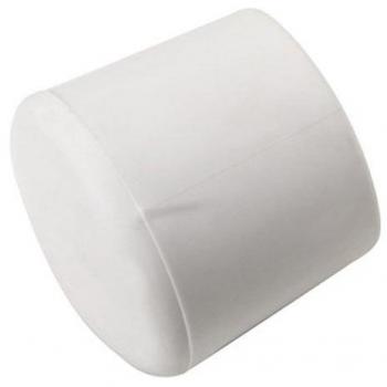 Set de Contera Plástico Redonda Blanca 14 mm – 200 unidades (Modelo Profesional)