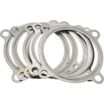5PCS 3 Inch 4 Bolt Turbo Exhaust Downpipe Flange Gasket Stainless Steel 304 for GTX30 GT30 GT35 GTX35