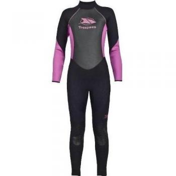 Trespass Traje de Surf Aquaria 5 Mm Negro Mujer Adulto