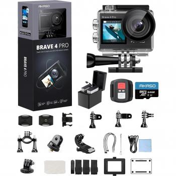 AKASO Brave 4 Pro: 4K Actionkamera mit Unterwasser‑Funktion bis 40 m