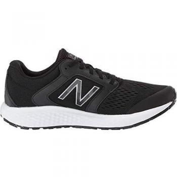 New Balance Men's 520v5 Lightweight Running Trainers, Black and White Design, UK 9.5 (EU 44)