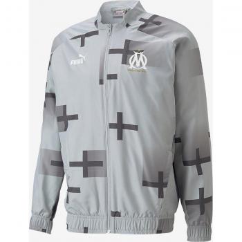 Olympique Marseille Grey Matchday Coat