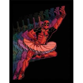 Poster Ballerina 40 cm – Cornice nera Deadpool