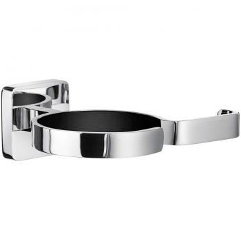 UK Smedbo Silver Bathroom Hair Dryer/Styler Holder