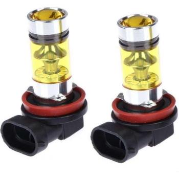 Lámparas LED de Alta Potencia 100W H8 H11 Amarillas