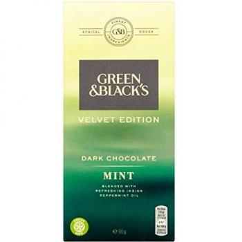 Green & Black's Velvet Edition Mint Dark Chocolate Bar