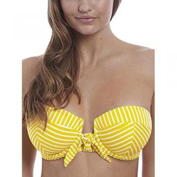 Blue Beach Hut Bandeau Bikini Top (Freya, 32G)